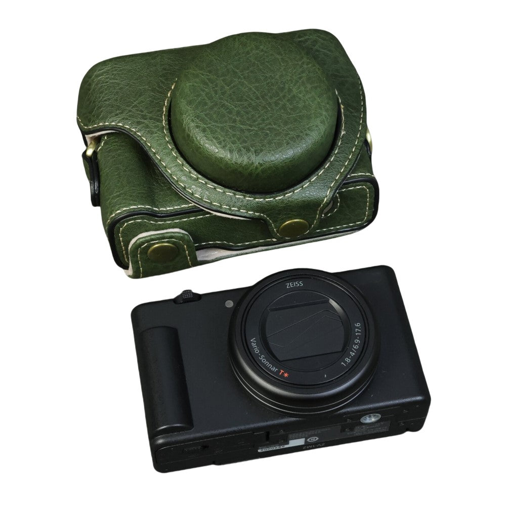 For Sony ZV-1F  /  ZV-1 Mark II Camera Case Portable Leather Camera Protective Cover Without Battery Opening