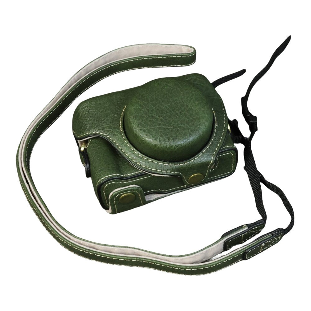 For Sony ZV-1F  /  ZV-1 Mark II Camera Case Portable Leather Camera Protective Cover Without Battery Opening