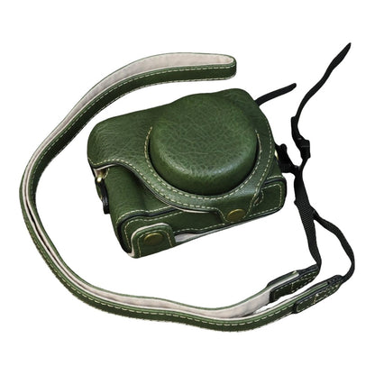 For Sony ZV-1F  /  ZV-1 Mark II Camera Case Portable Leather Camera Protective Cover Without Battery Opening
