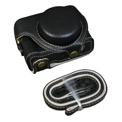For Sony ZV-1F  /  ZV-1 Mark II Camera Case Portable Leather Camera Protective Cover Without Battery Opening