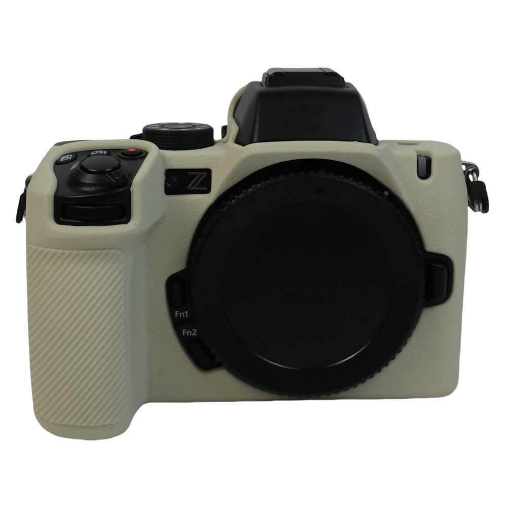For Nikon Z 50 II Silicone Case Protective Cover Portable Shock Resistant Camera Sleeve