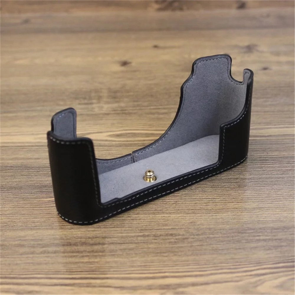 For Leica M10 Digital Camera Genuine Leather Case Protective Half Body Cover