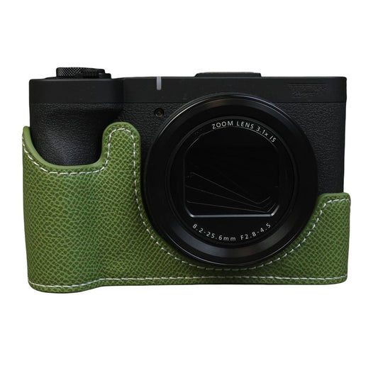 For Canon PowerShot V1 Camera Case PU Leather Protective Cover