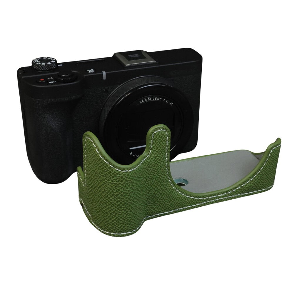 For Canon PowerShot V1 Camera Case PU Leather Protective Cover