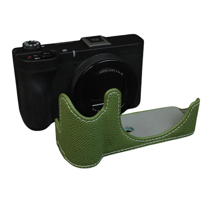 For Canon PowerShot V1 Camera Case PU Leather Protective Cover