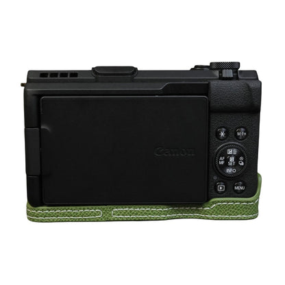 For Canon PowerShot V1 Camera Case PU Leather Protective Cover