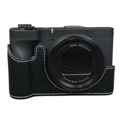 For Canon PowerShot V1 Camera Case PU Leather Protective Cover