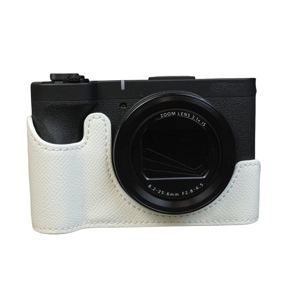 For Canon PowerShot V1 Camera Case PU Leather Protective Cover