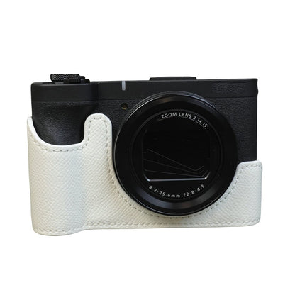 For Canon PowerShot V1 Camera Case PU Leather Protective Cover
