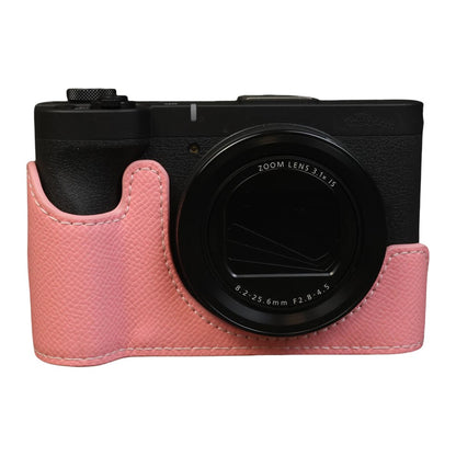 For Canon PowerShot V1 Camera Case PU Leather Protective Cover