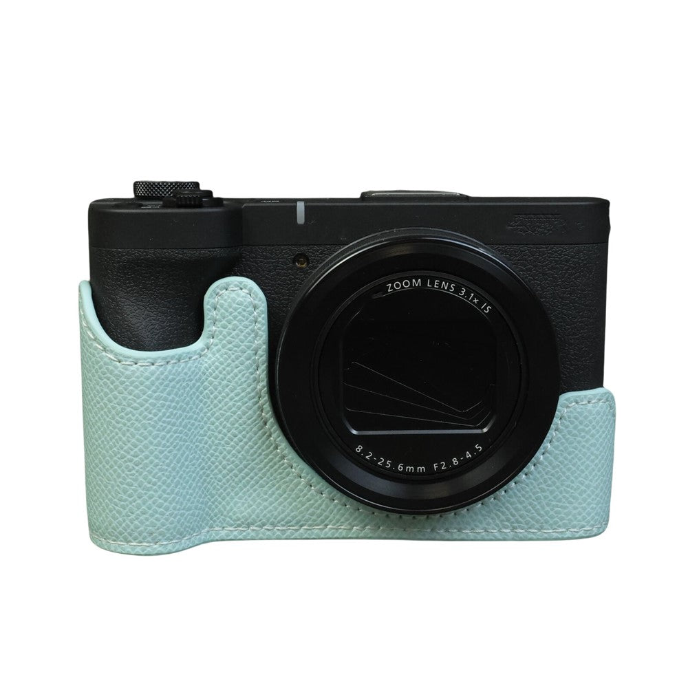 For Canon PowerShot V1 Camera Case PU Leather Protective Cover