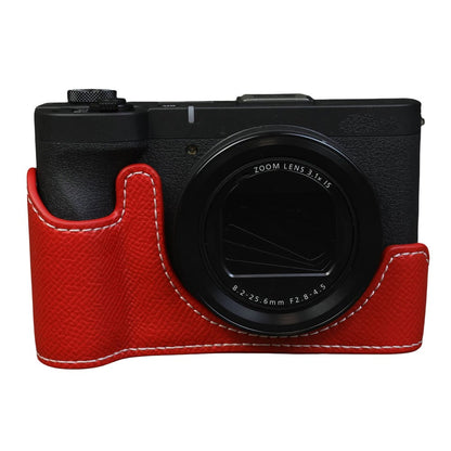 For Canon PowerShot V1 Camera Case PU Leather Protective Cover