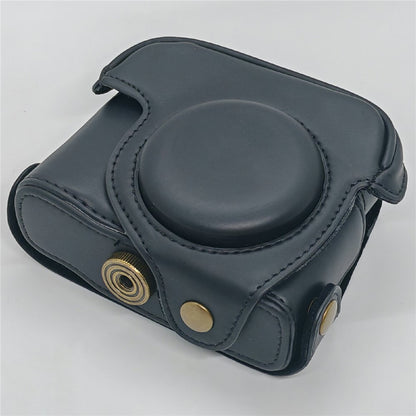 For Canon PowerShot G16 / G15 Anti Scratch PU Leather Portable Camera Bag with Shoulder Strap