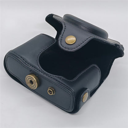 For Canon PowerShot G16 / G15 Anti Scratch PU Leather Portable Camera Bag with Shoulder Strap