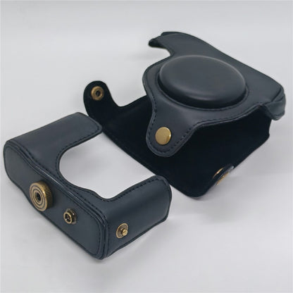 For Canon PowerShot G16 / G15 Anti Scratch PU Leather Portable Camera Bag with Shoulder Strap