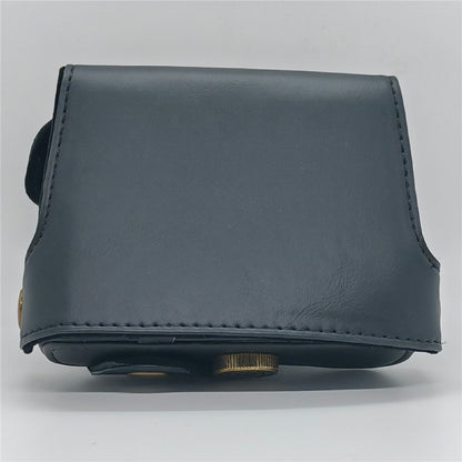 For Canon PowerShot G16 / G15 Anti Scratch PU Leather Portable Camera Bag with Shoulder Strap