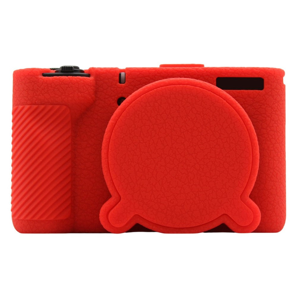 For Canon PowerShot V1 Camera Silicone Protective Case Shock Resistant Anti Scratch Textured Cover