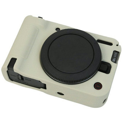 For Canon EOS R50 V Camera Protective Case Litchi Texture Silicone Cover