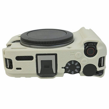 For Canon EOS R50 V Camera Protective Case Litchi Texture Silicone Cover