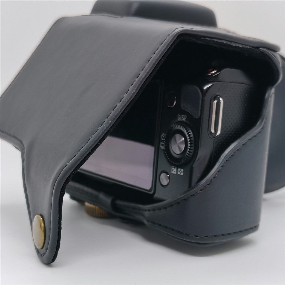 Leather Case for Sony NEX-5N / NEX-5C / NEX-5R / NEX-5T Anti-scratch Camera Protective Cover