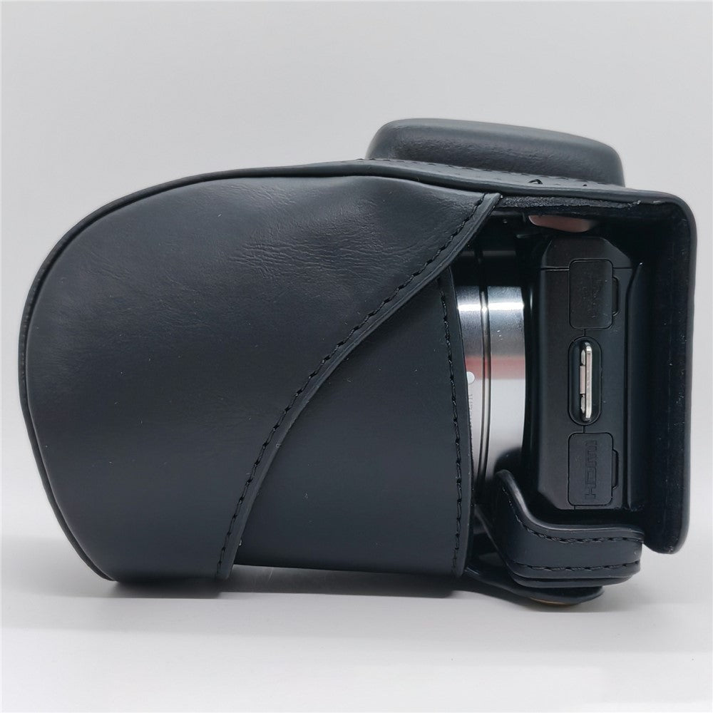 Leather Case for Sony NEX-5N / NEX-5C / NEX-5R / NEX-5T Anti-scratch Camera Protective Cover