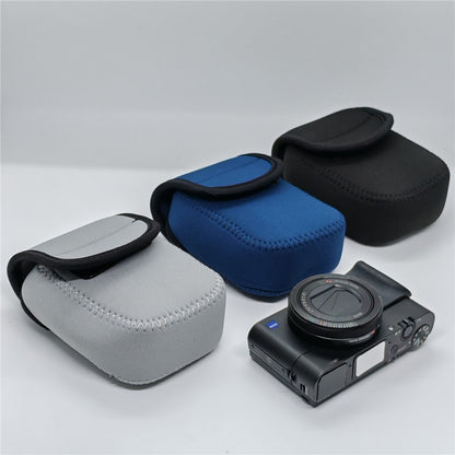 For Sony RX100M7 / M6 / M5 / M4 / M3 / M / RX100 Carrying Case Camera Inner Bag Shockproof Protective Pouch with Carabiner