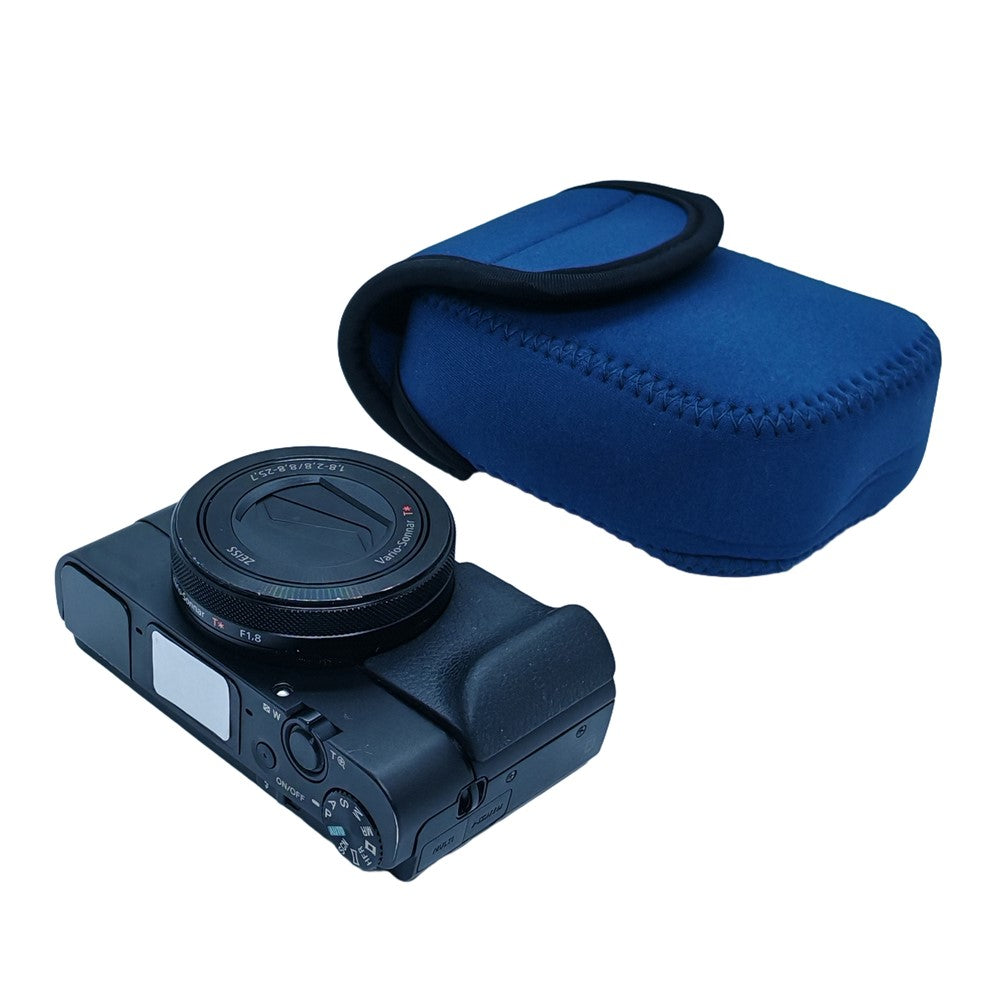 For Sony RX100M7 / M6 / M5 / M4 / M3 / M / RX100 Carrying Case Camera Inner Bag Shockproof Protective Pouch with Carabiner