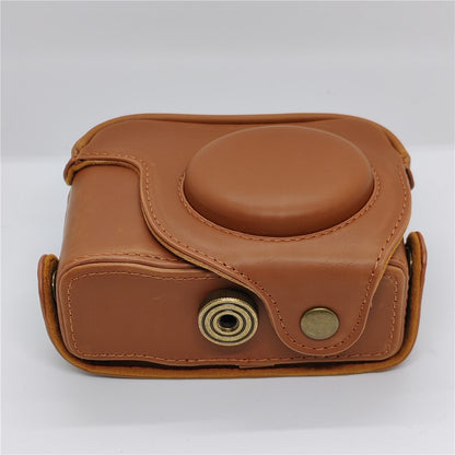 Camera Bag For Canon PowerShot G12 / G11 / G10 Anti Scratch PU Leather Portable Case with Shoulder Strap