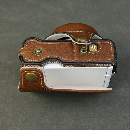 For Sony ZV-1F / ZV-1M2 Camera Case with Battery Opening Portable Leather Camera Protective Cover