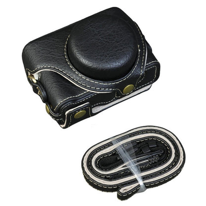 For Sony ZV-1F / ZV-1M2 Camera Case with Battery Opening Portable Leather Camera Protective Cover