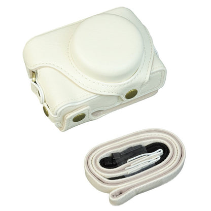 For Sony ZV-1F / ZV-1M2 Camera Case with Battery Opening Portable Leather Camera Protective Cover