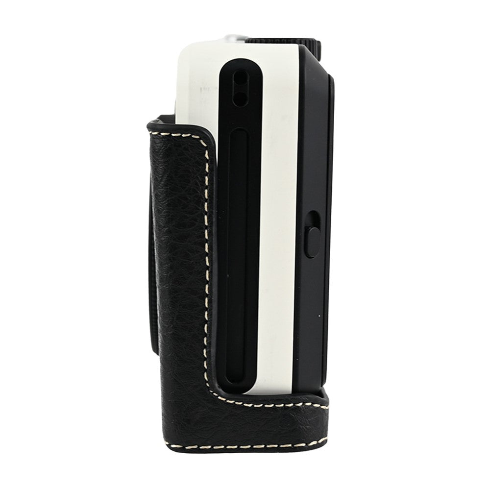 For Leica SOFORT 2 PU Leather Bottom Cover Shockproof Camera Half Case with Battery Access