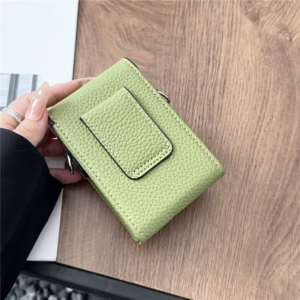 Camera Case with Shoulder Strap for Canon Sony Ricoh Panasonic Camera Retro PU Leather Protective Bag