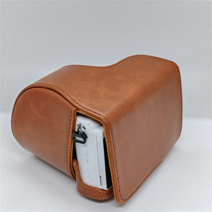 Retro Leather Case Camera Bag for Sony A5000  /  A5100  /  NEX3N PU Camera Protective Cover with Shoulder Strap