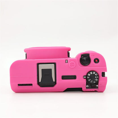 For Canon PowerShot V1 Camera Case Glossy Silicone Protective Cover with Dustproof Shock Resistant