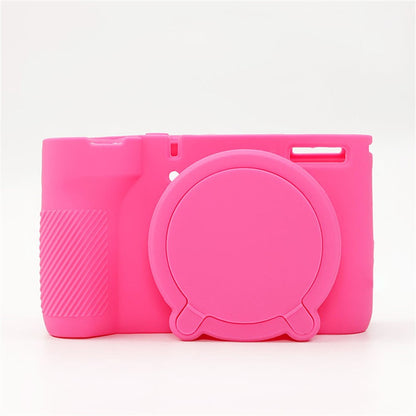 For Canon PowerShot V1 Camera Case Glossy Silicone Protective Cover with Dustproof Shock Resistant