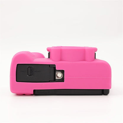 For Canon PowerShot V1 Camera Case Glossy Silicone Protective Cover with Dustproof Shock Resistant