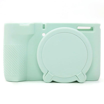 For Canon PowerShot V1 Camera Case Glossy Silicone Protective Cover with Dustproof Shock Resistant