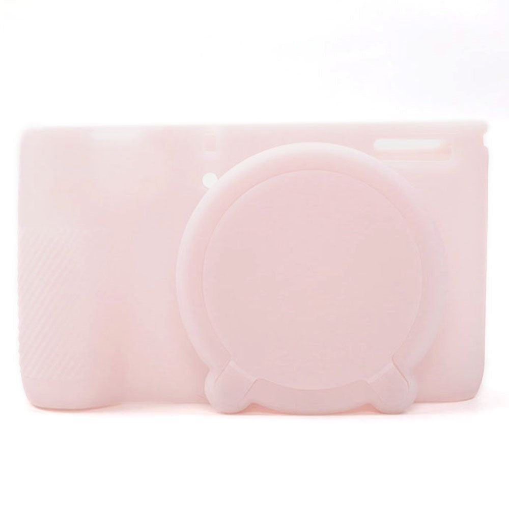 For Canon PowerShot V1 Camera Case Glossy Silicone Protective Cover with Dustproof Shock Resistant