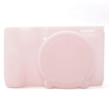 For Canon PowerShot V1 Camera Case Glossy Silicone Protective Cover with Dustproof Shock Resistant
