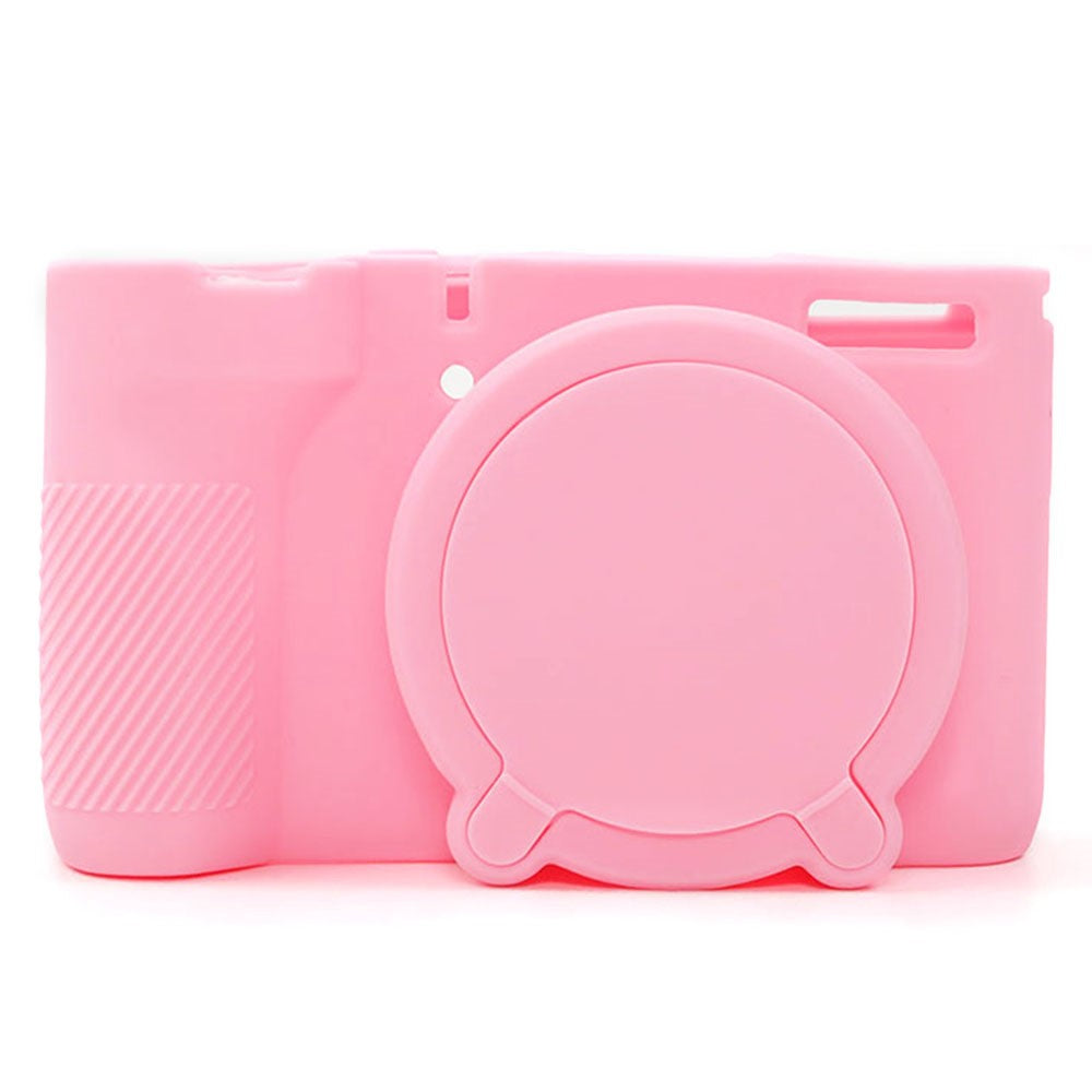 For Canon PowerShot V1 Camera Case Glossy Silicone Protective Cover with Dustproof Shock Resistant