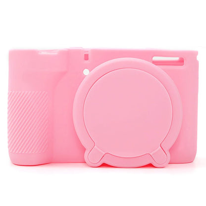 For Canon PowerShot V1 Camera Case Glossy Silicone Protective Cover with Dustproof Shock Resistant