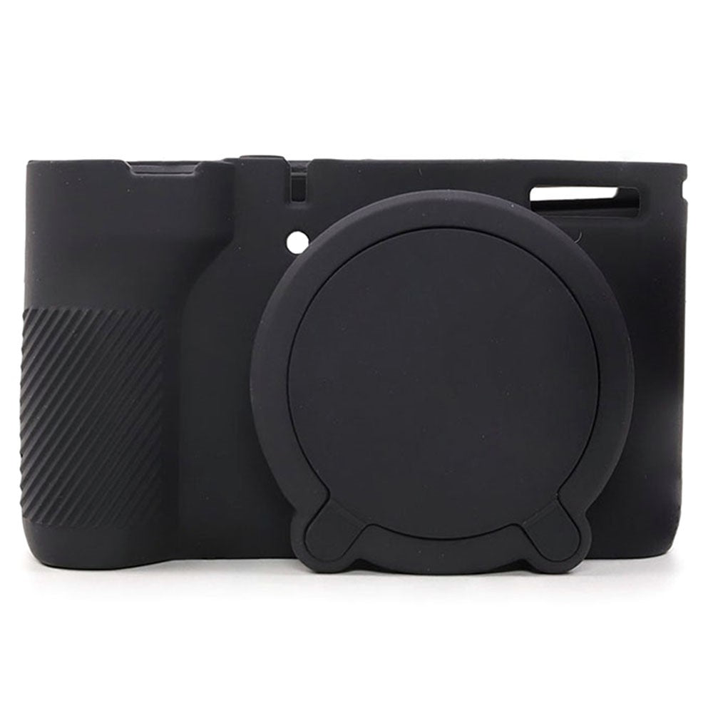 For Canon PowerShot V1 Camera Case Glossy Silicone Protective Cover with Dustproof Shock Resistant