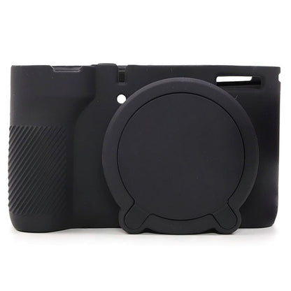 For Canon PowerShot V1 Camera Case Glossy Silicone Protective Cover with Dustproof Shock Resistant