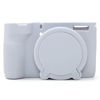 For Canon PowerShot V1 Camera Case Glossy Silicone Protective Cover with Dustproof Shock Resistant