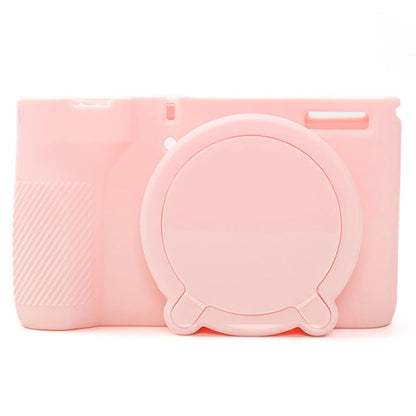 For Canon PowerShot V1 Camera Case Glossy Silicone Protective Cover with Dustproof Shock Resistant