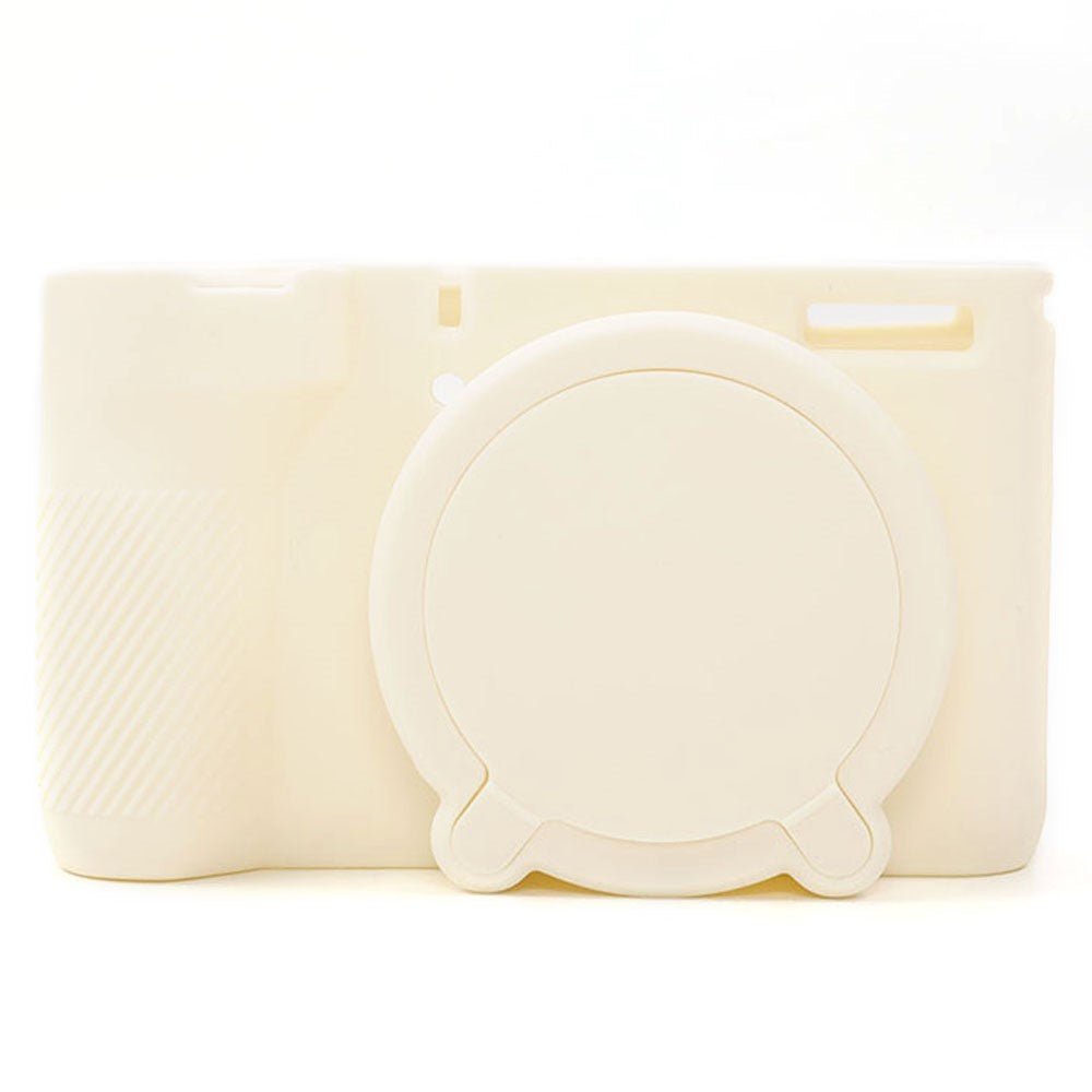 For Canon PowerShot V1 Camera Case Glossy Silicone Protective Cover with Dustproof Shock Resistant