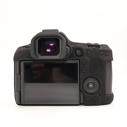 For Canon EOS R5 Mark II Textured Camera Case Anti-Scratch Silicone Protective Cover