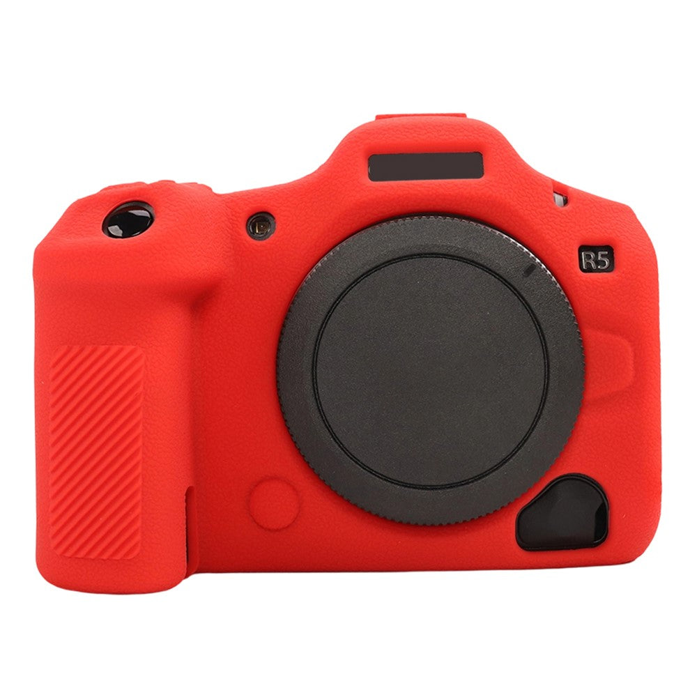 For Canon EOS R5 Mark II Textured Camera Case Anti-Scratch Silicone Protective Cover