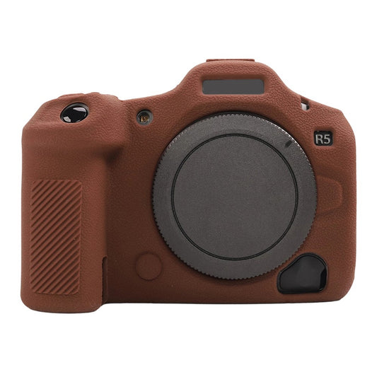 For Canon EOS R5 Mark II Textured Camera Case Anti-Scratch Silicone Protective Cover